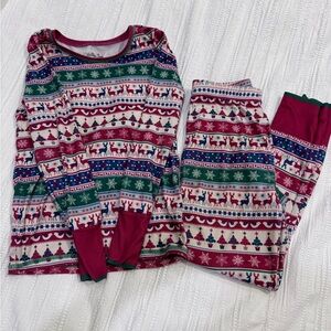 Matilda Jane Festive Pajama Set - Red, Green, White